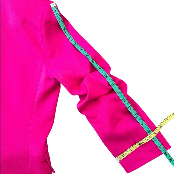 GENERATION LOVE Hot Pink Blazer Oversized Fit Women Size XS S M $300 MSRP NWOT - Picture 8 of 8